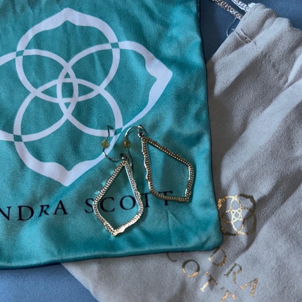 Kendra Scott Gold Drop Earrings